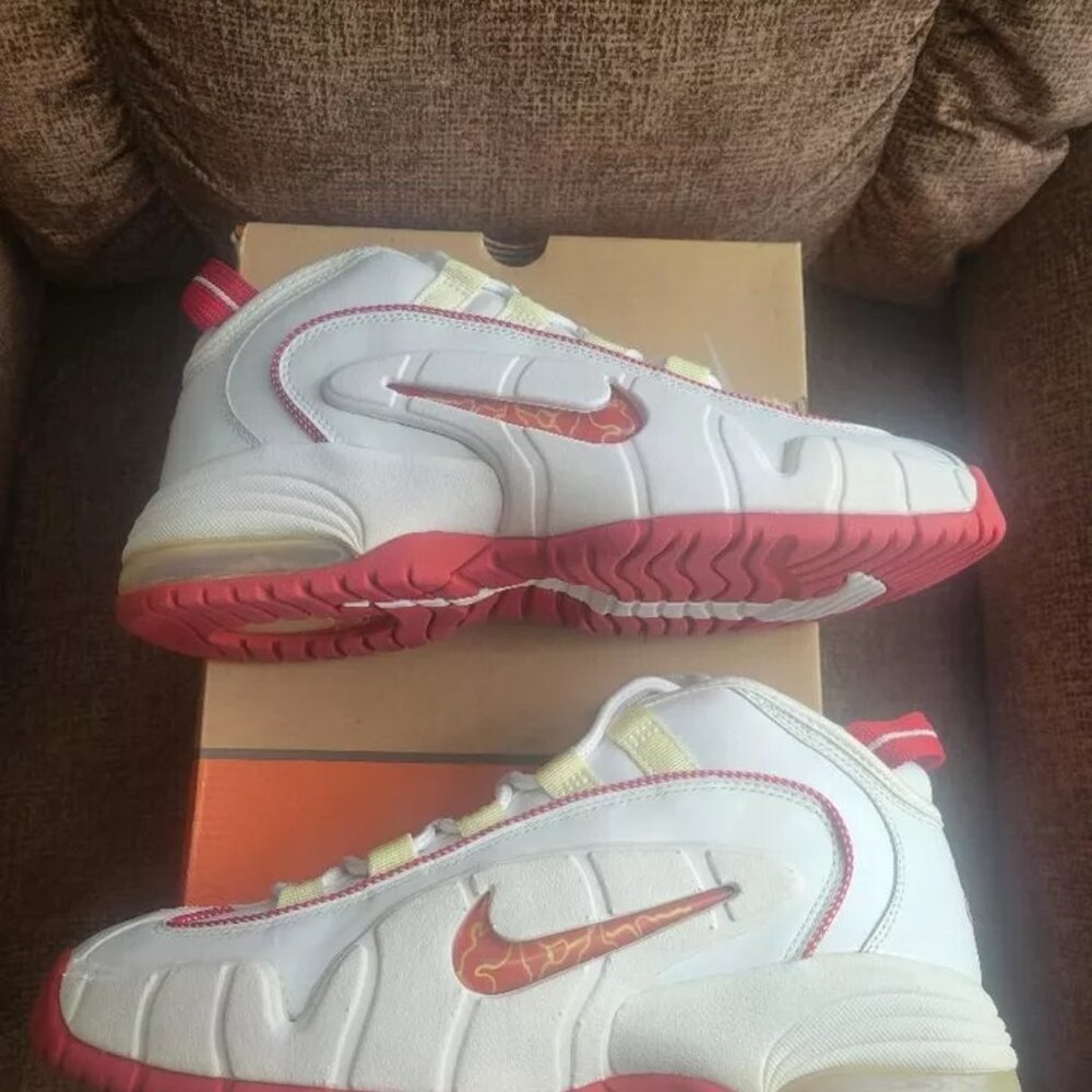 Nike Air Max Penny 1 White Varsity Red (2005)